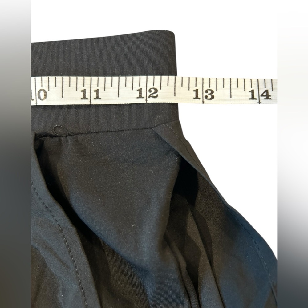 Halara Pleated Pocket Adjustable Buckle Skirt Black XS skort Breezeful Punk - Picture 7 of 8